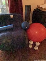 Group view showing all fitness items together