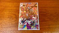 Front view of Ninjak #1 comic in sleeve