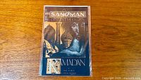 Front cover of bagged Sandman #50 Ramadan comic