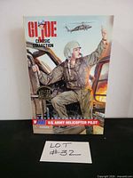 Front of boxed G.I. Joe Classic Collection U.S. Army Helicopter Pilot