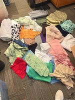 Entire bundle spread showing variety of colors and prints