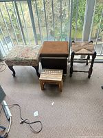 All four items side by side closed