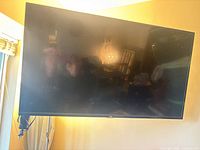 Front view of TCL 40" TV on wall mount