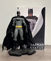 Batman statue on base with original box