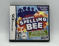Front of sealed Nintendo DS Scripps Spelling Bee game case