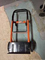 Overall view of dolly folded