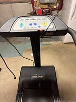 Console close-up showing brand and controls