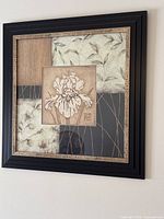 Full view of framed print showing artwork and frame