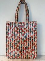 Front view of Cath Kidston novelty print oilcloth tote
