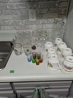 All items arranged on countertop