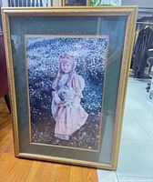 Full view of framed Sandra Kuck print
