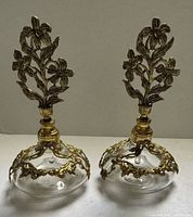 Full view of both matching perfume bottles showing overall design