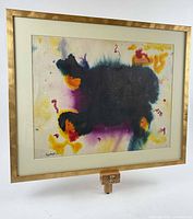 Framed William Ronald watercolour front view