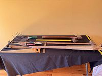 Entire assortment laid on table