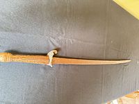 Full view of dagger showing entire length