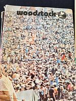 Woodstock Songs & Photos cover showing crowd image