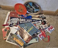 overview of entire lot on carpet