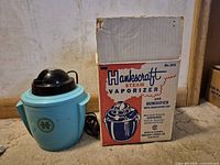 Vaporizer with box, full view