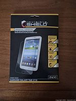 Front of sealed ZAGG InvisibleShield package