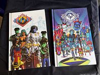 Front covers of both ReBoot hardcover art books