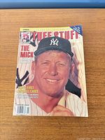 Front cover showing Mickey Mantle, magazine title and headlines