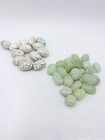 Group of both bead types displayed together