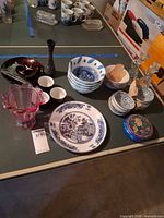 Overall lot grouping on table