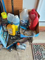 Fluids, jumper cables, rack overview