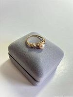 Full view of ring on display box