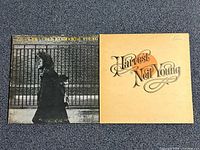 Front covers of both Neil Young LPs