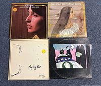Group shot of all four Joan Baez album jackets