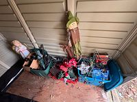 Overview of all items in shed