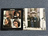 Front covers of both Beatles albums