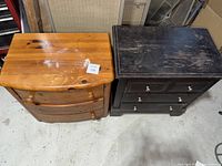 Top view showing both nightstands side by side