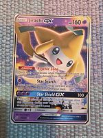 Front view of Jirachi GX card