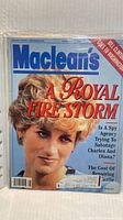 Front cover showing Princess Diana and cover headlines