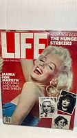 Front cover of Life magazine showing title, date, price, Marilyn Monroe image