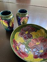 Dish and vases group shot