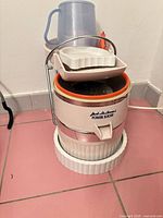 Front view of assembled Jack LaLanne Power Juicer