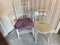 Both chairs side by side