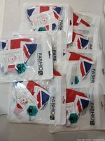 Nine packaged Fashion N Union Jack masks