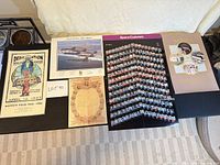 Group shot showing all five posters laid out