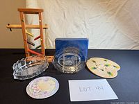 Group shot of all seven items arranged together