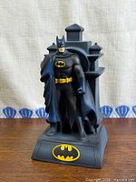 Front view of Batman coin bank