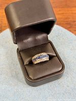 Ring in presentation box showing overall design