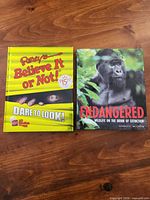 Front covers of both hardcover books