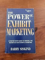 Front cover showing title, author, and condition of the paperback book