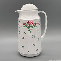Front view showing holly pattern and handle