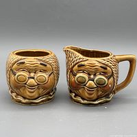 Front view showing faces, overall design and pair together