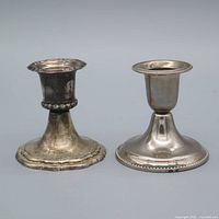 Both candlesticks side by side